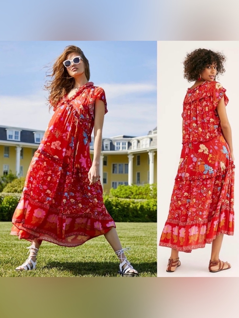 Spell x free people wild bloom maxi - small